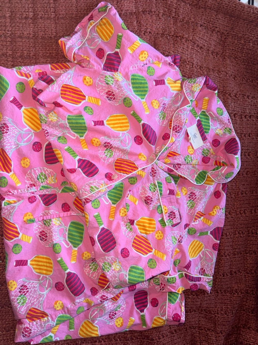 Pretty in Pickleball Printfresh pajamas